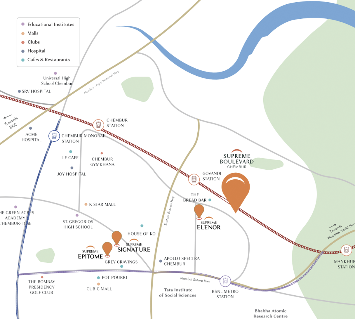 Supreme Boulevard Location